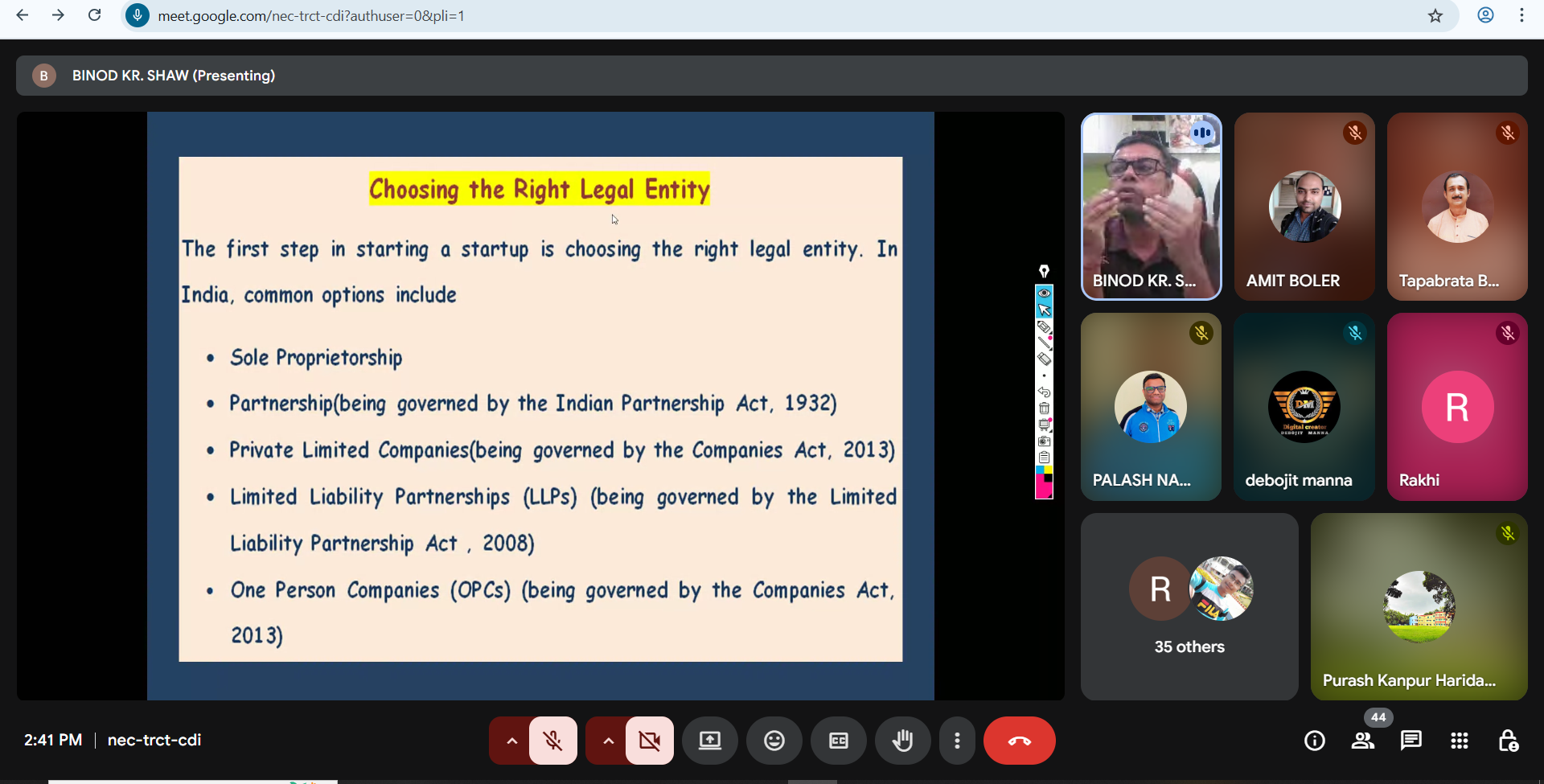 Lecture on 